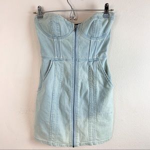 H&M Divided Denim Wash Dress